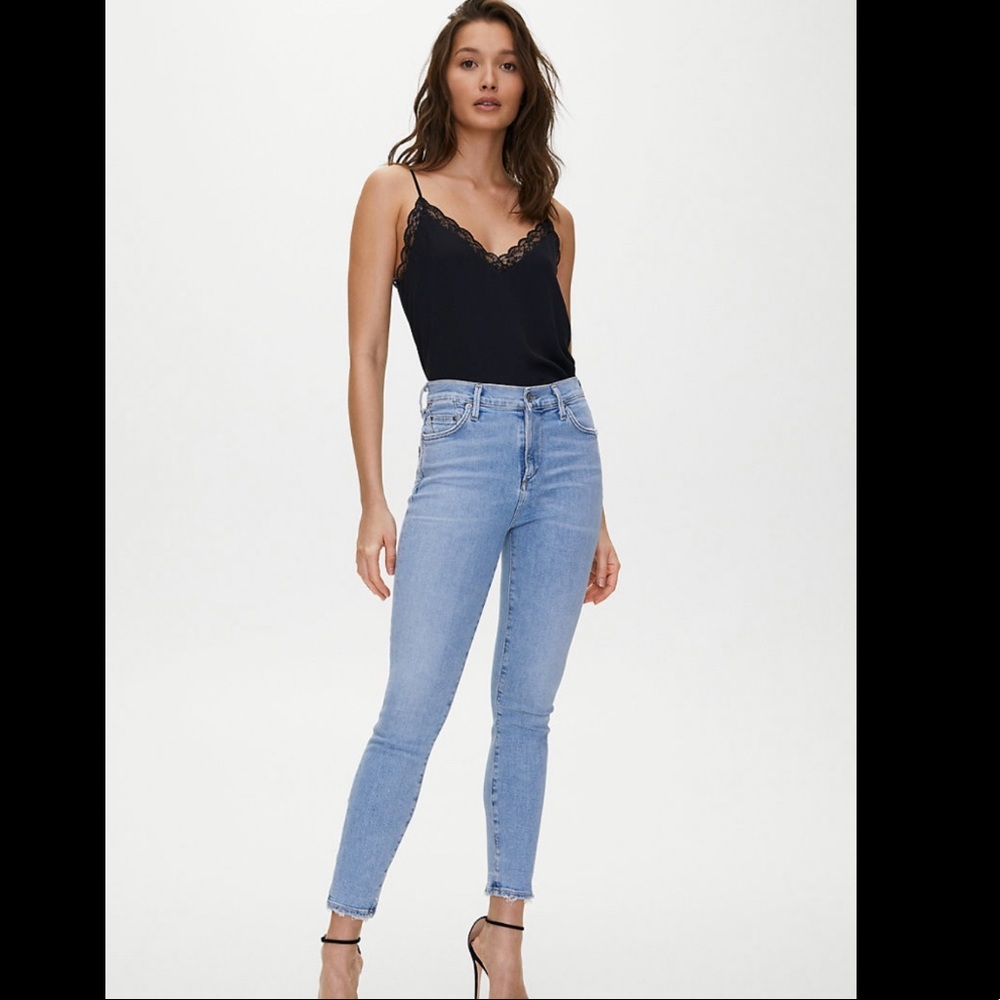 Citizen of Humanity Rocket Crop High Rise Skinny